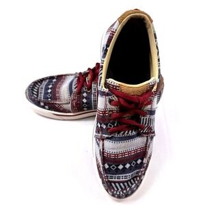 Twisted X Hooey Lopers Mens 8M Multi-Color Geometric Casual‎ Shoes